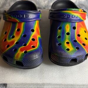 CROCS Kids Multicolor Clogs